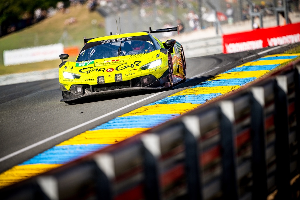 Conrad Laursen positiv efter top-10-resultat på Le Mans.
(Foto: Ferrari Media)